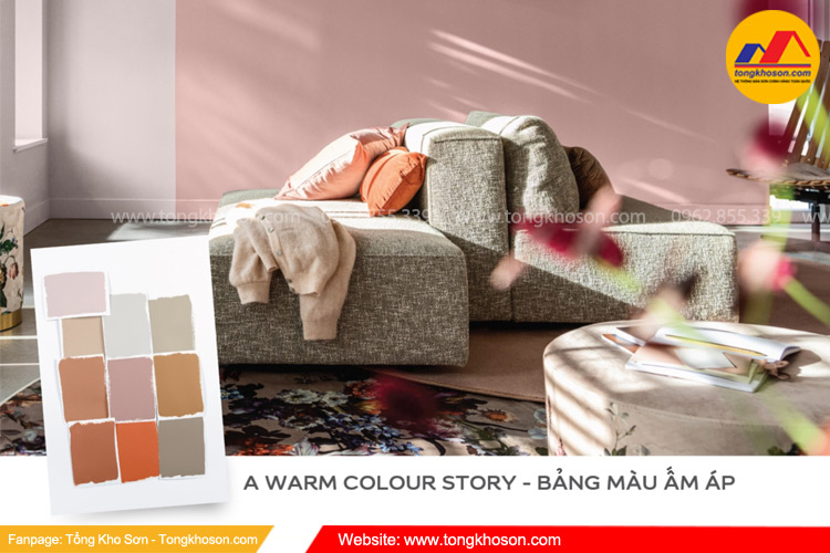 Bảng màu Ấm Áp – A Warm Colour Story