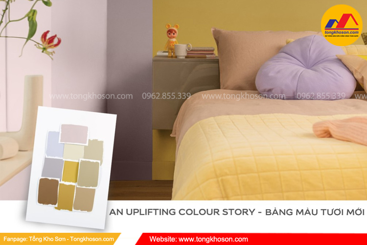 Bảng màu Tươi Mới – An Uplifting Colour Story