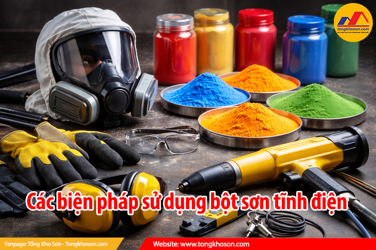 biện pháp sử dụng bột sơn tĩnh điện hiệu quả
