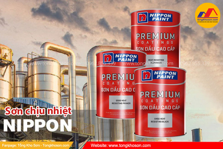 Sơn chịu nhiệt Nippon cao cấp 