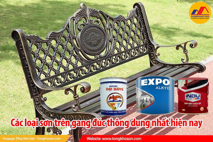 Các loại sơn trên gang đúc thông dụng nhất hiện nay