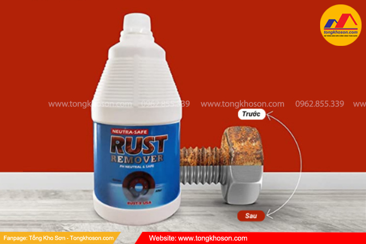 Cách tẩy rỉ sét trên kim loại đơn giản và dễ dàng