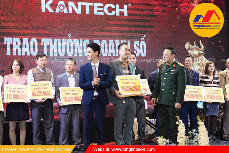 Chính sách trao thưởng và chương trình Kích cầu sơn Kantech