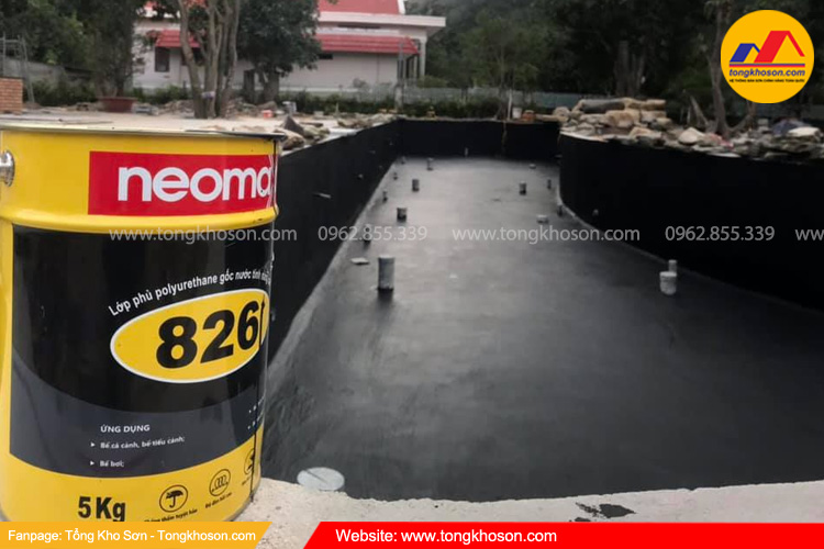 Sử dụng Sơn chống thấm gốc xi măng