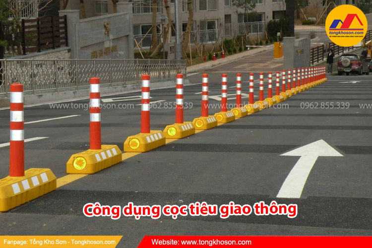 Công dụng của cọc tiêu giao thông
