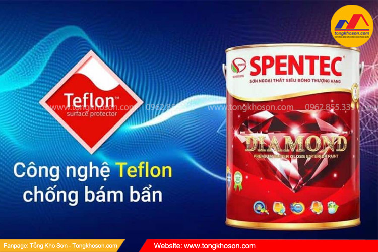 Công nghệ chống bám bẩn Sơn Spentec độc nhất hiện nay 