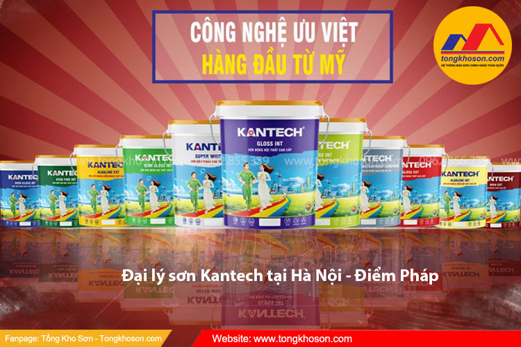 Đại lý sơn Kantech tại Hà Nội Điểm Pháp