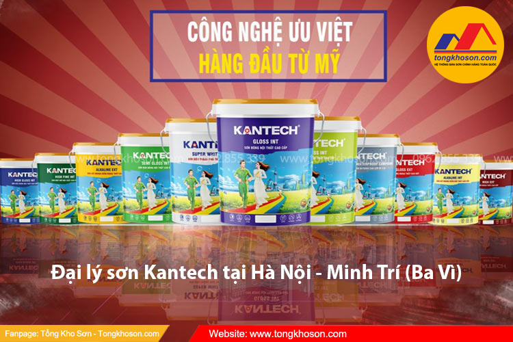 Đại lý sơn Kantech tại Hà Nội Minh Trí