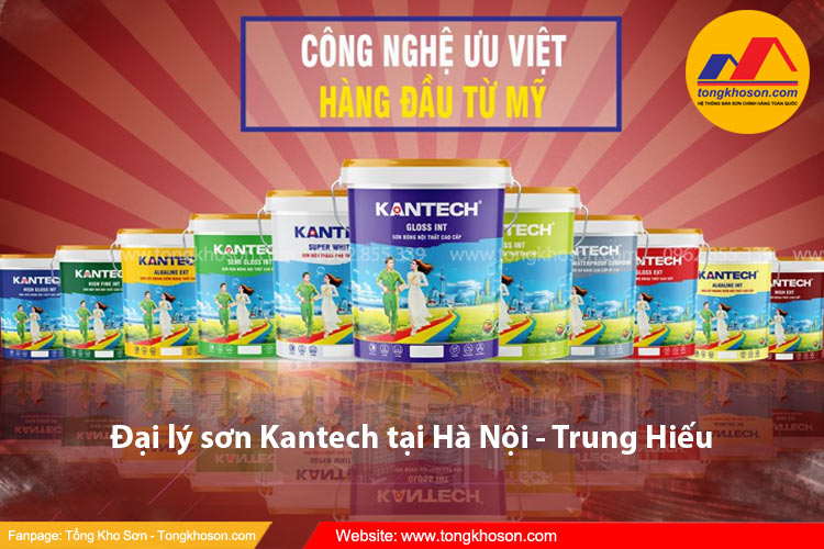 Đại lý sơn Kantech tại Hà Nội Trung Hiếu