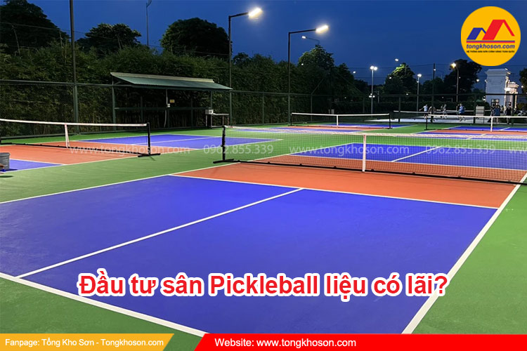 Đầu tư sân Pickleball liệu có lãi?
