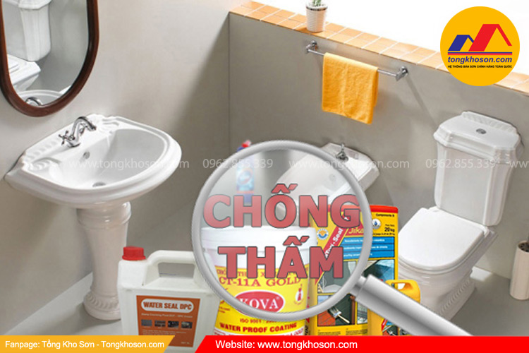 Địa chỉ mua sơn chống thấm nhà vệ sinh giá rẻ tại Cầu Giấy