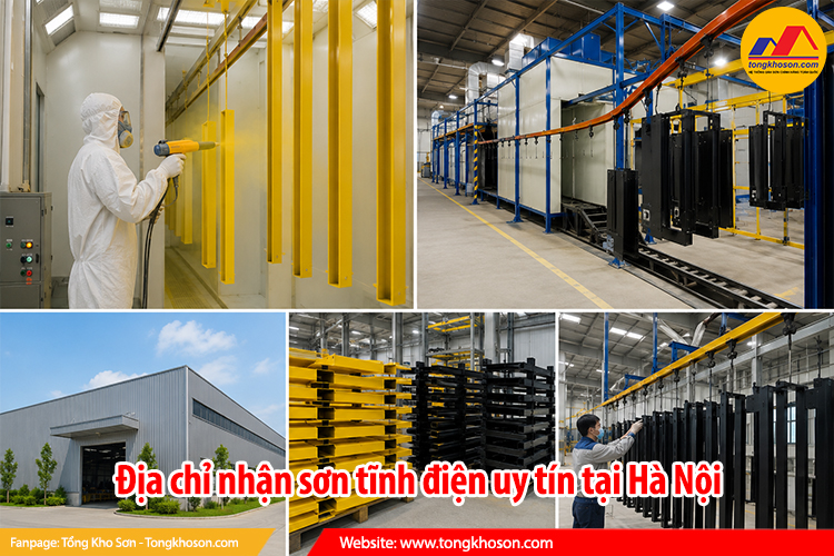 Địa chỉ nhận sơn tĩnh điện uy tín tại Hà Nội
