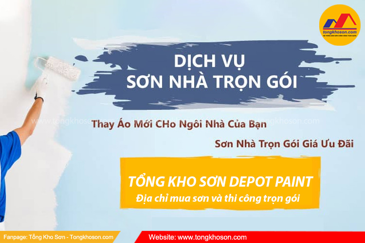 Địa chỉ mua sơn và thi công sơn nhà trọn gói ở Hà Nội