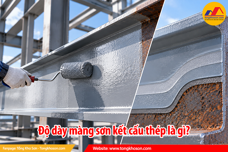 Độ dày màng sơn kết cấu thép là gì?