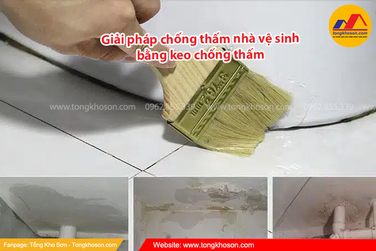 Giải pháp chống thấm nhà vệ sinh bằng keo chống thấm