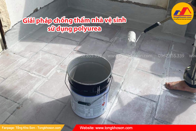 Giải pháp chống thấm nhà vệ sinh sử dụng polyurea