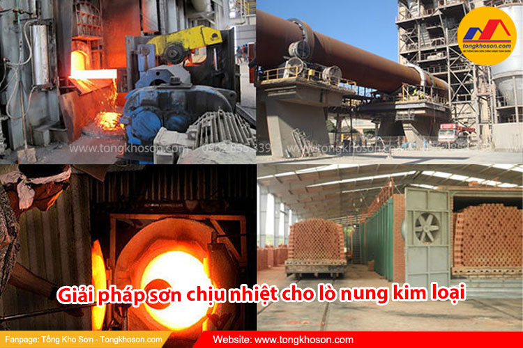 Giải pháp sơn chịu nhiệt cho lò nung kim loại