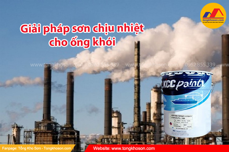 Sơn chịu nhiệt cho ống khói 
