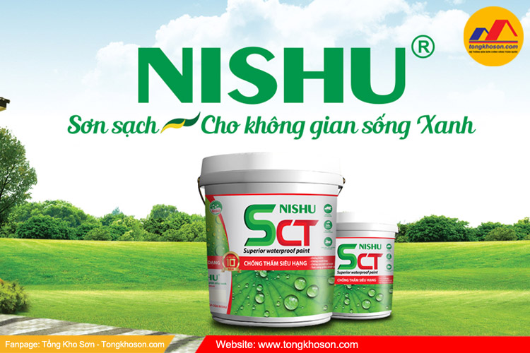 Top 10 hãng sơn tốt nhất Việt Nam - TOP 8 Sơn Nishu