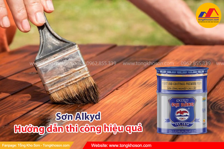 Hướng dẫn thi công sơn Alkyd hiệu quả