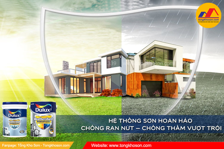 Khu vực miền Trung nên sử dụng Sơn Dulux
