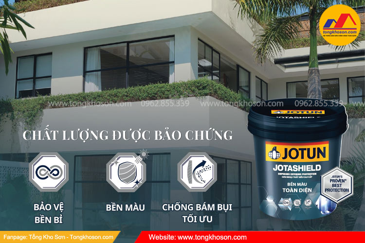 Khu vực miền Trung nên sử dụng Sơn Jotun
