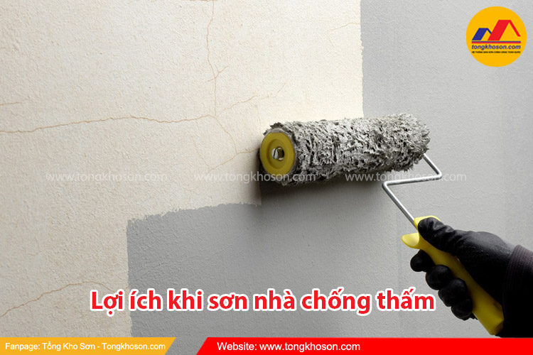 Lợi ích của sơn nhà chống thấm