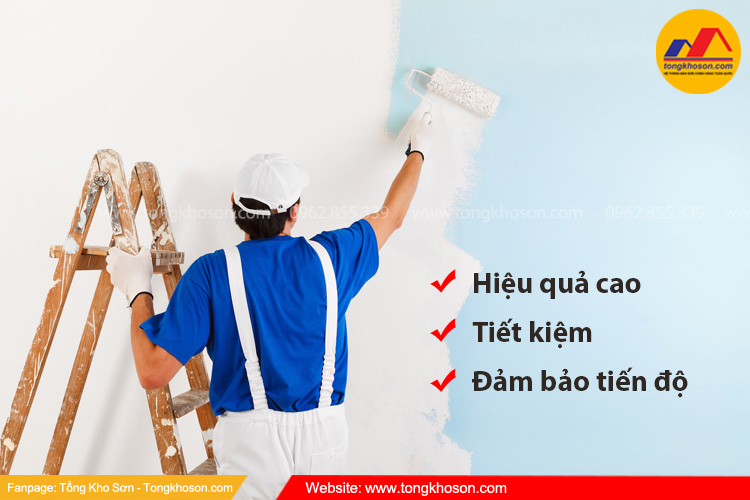 Lợi ích khi thuê thợ sơn nhà ở Hà Nội