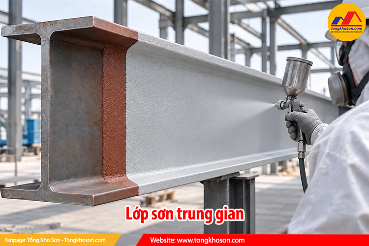 Lớp sơn trung gian