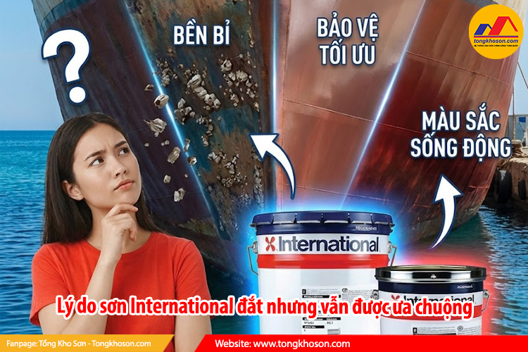 Lý do sơn International đắt nhưng vẫn được ưa chuộng