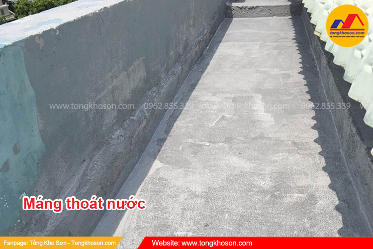 Máng thoát nước bê tông