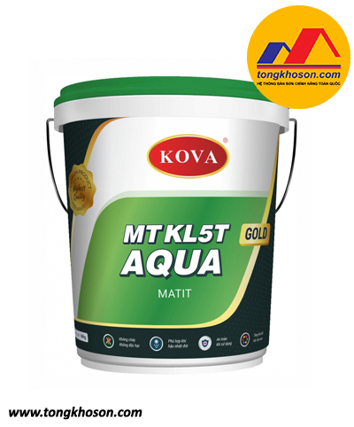  Bột mastic bả sàn KL5T Aqua GOLD Kova 