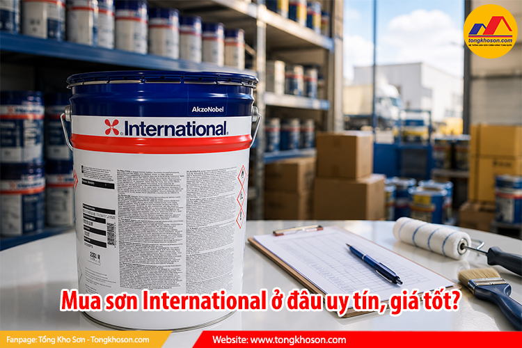 Mua sơn International ở đâu uy tín, giá tốt?