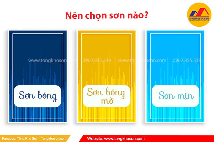 nên chọn sơn bề mặt gì