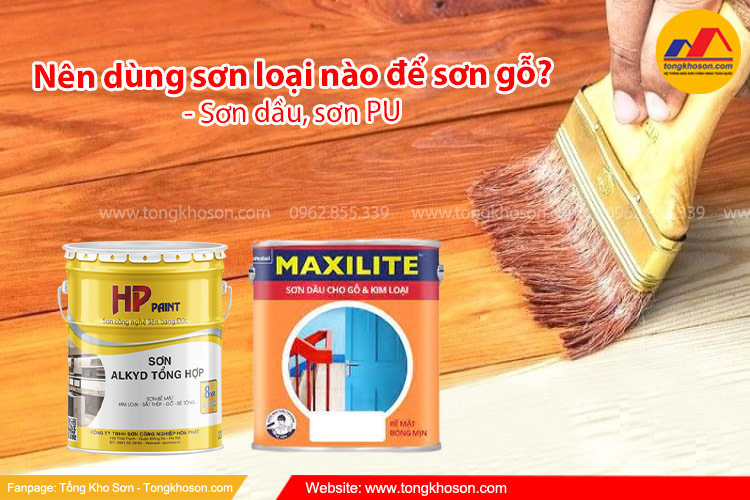 Nên dùng sơn loại nào để sơn gỗ?