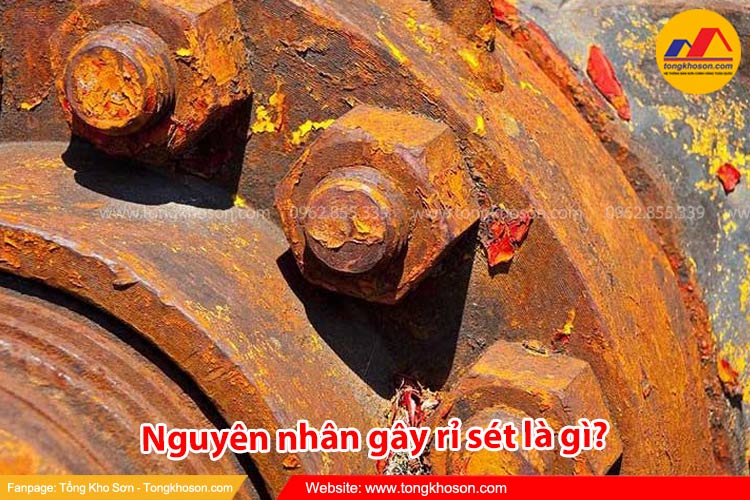 Nguyên nhân gây rỉ sét trên kim loại là gì?