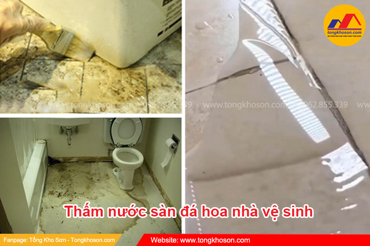 Nguyên nhân gây thấm nước sàn đá hoa nhà vệ sinh