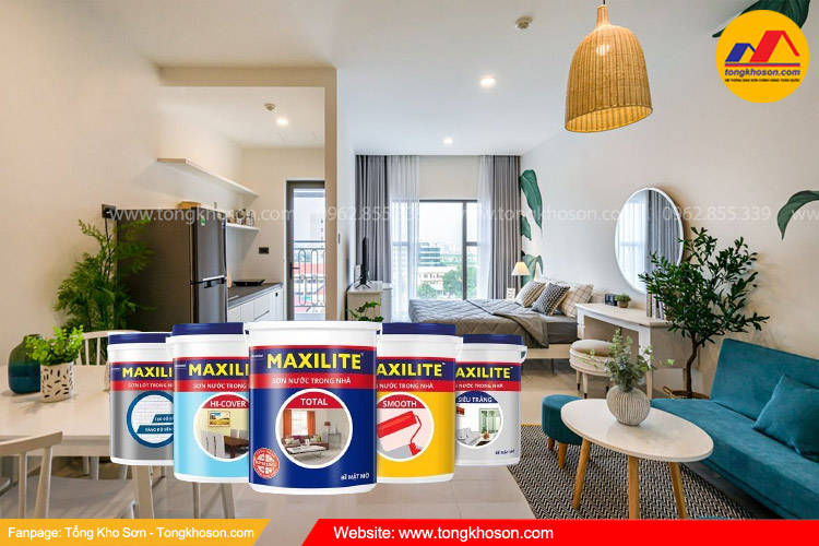 Nhà chung cư nên sử dụng sơn Maxilite