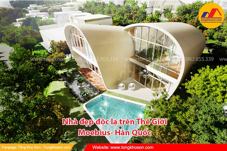 Ngôi nhà đẹp, độc lạ trên thế giới Moebius