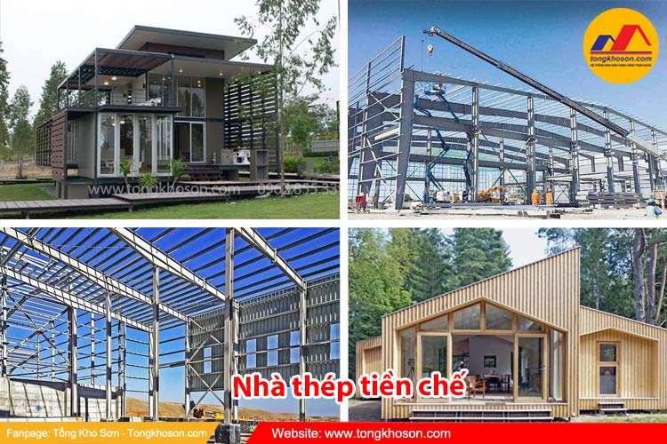 Các loại nhà thép tiền chế
