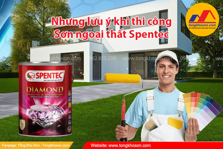 Những lưu ý khi thi công sơn Premium Super Gloss Exterior Paint