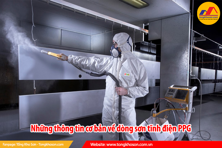 Những thông tin cơ bản về dòng sơn tĩnh điện PPG
