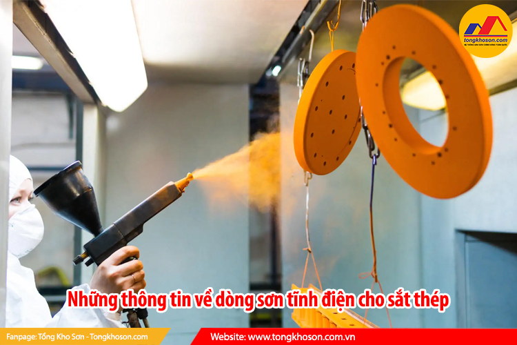 Những thông tin về dòng sơn tĩnh điện cho sắt thép