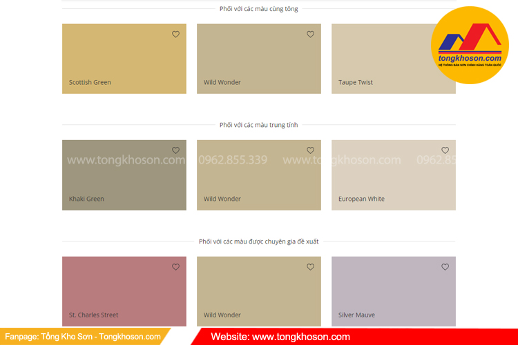 Cách phối màu với màu sơn dulux 2023