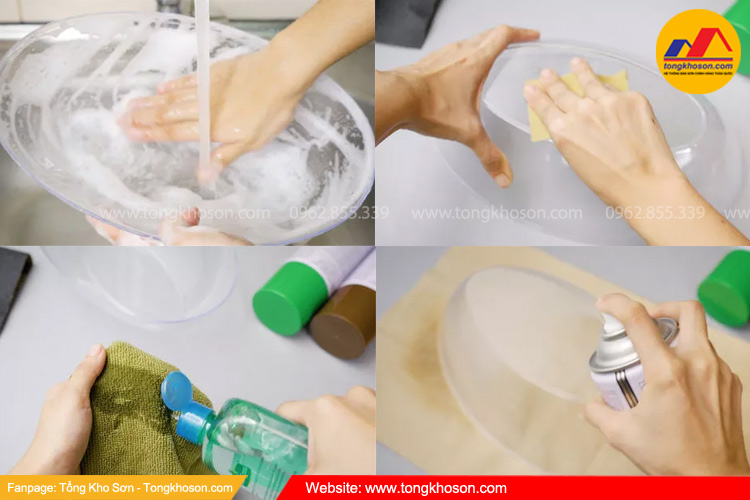 Quy trình sơn trên nhựa ABS