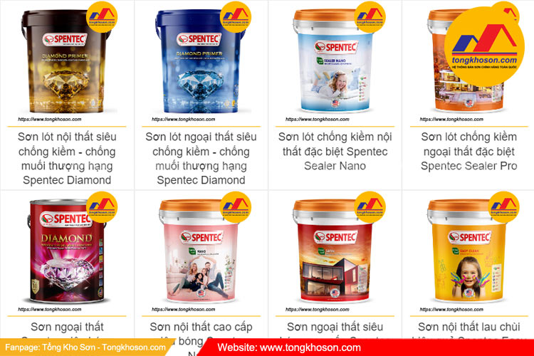 Sản phẩm sơn Spentec
