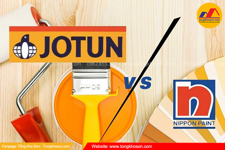 So sánh sơn Jotun và sơn Nippon về ưu điểm