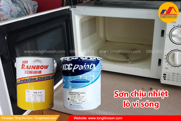 Sơn chịu nhiệt lò vi sóng