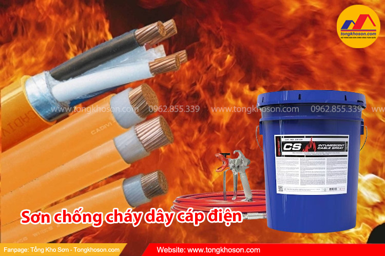 TOP 5 sơn chống cháy dây cáp điện đạt tiêu chuẩn quốc tế UL, BS, FM, IEC