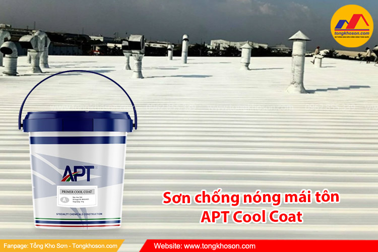 Sơn chống nóng mái tôn APT Cool Coat